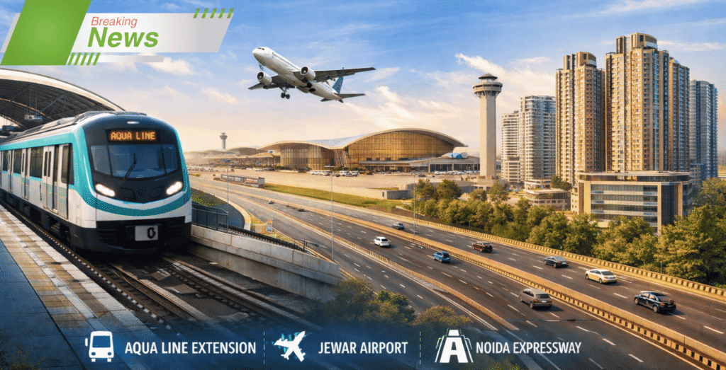 New Metro Corridor + Upcoming Jewar Airport: Can Infra Boost Make Noida–Greater Noida NCR’s Preferred Real Estate Hub?