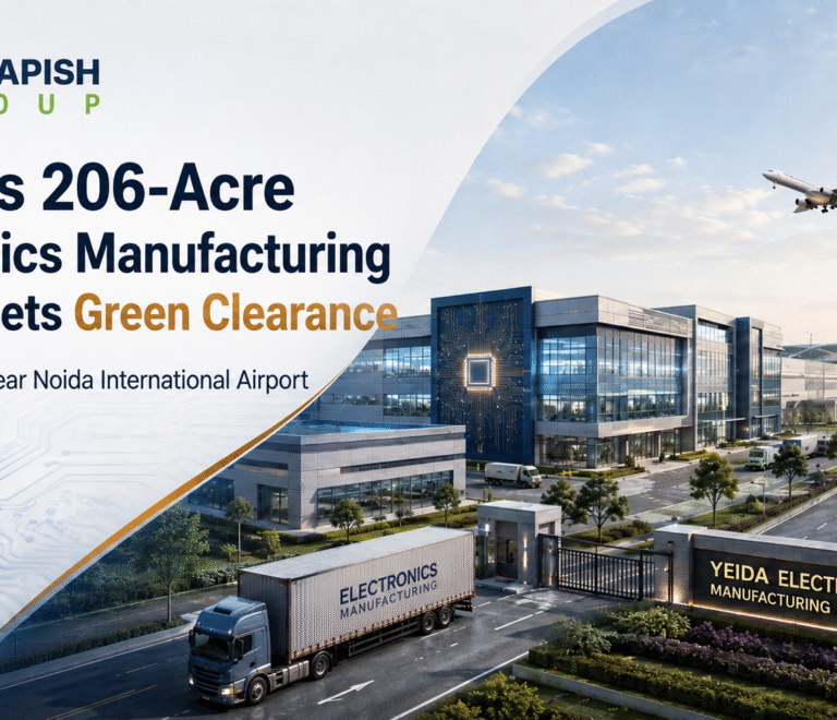 YEIDA’s 206-Acre Electronics Manufacturing Cluster Gets Green Clearance Near Noida Airport