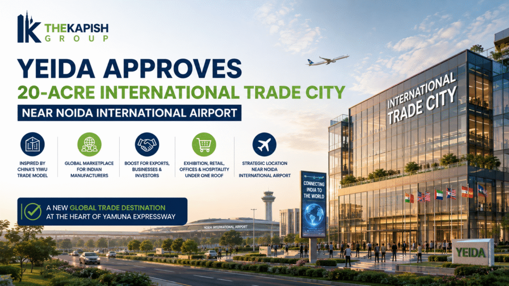 YEIDA Approves 20-Acre International Trade City Near Noida Airport