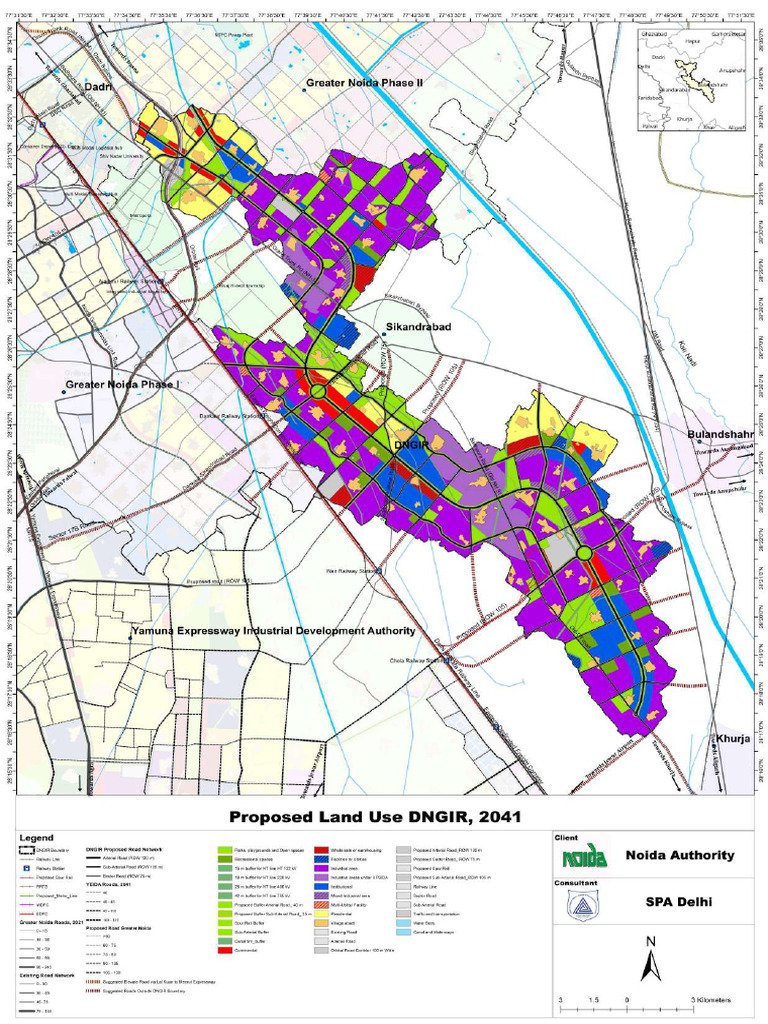 New Noida Master Plan 2041: Phase 1 Village List & Land Acquisition Update