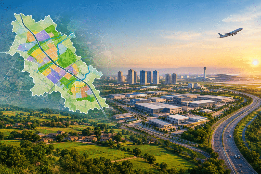 New Noida Master Plan 2041: 37 Villages, Land Acquisition Rates and Commercial Development Opportunities